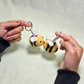 Handmade Crochet Bee Keychain 🐝 – Per Piece